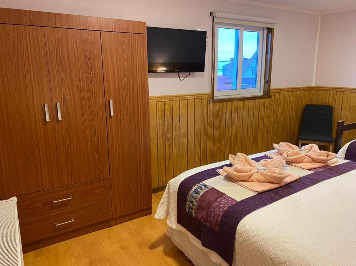Hostal America En Puerto Natales Dış mekan fotoğraf