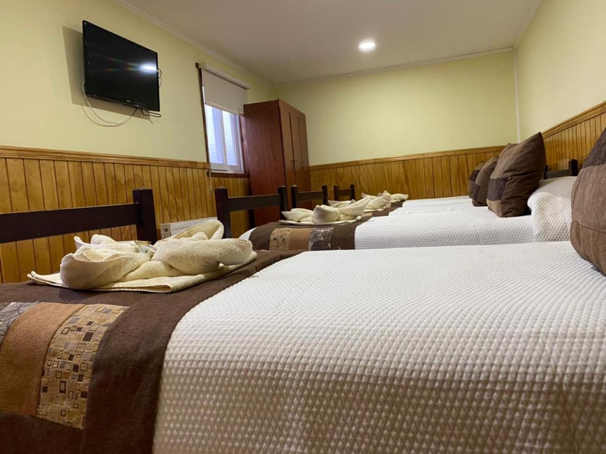 Hostal America En Puerto Natales Dış mekan fotoğraf